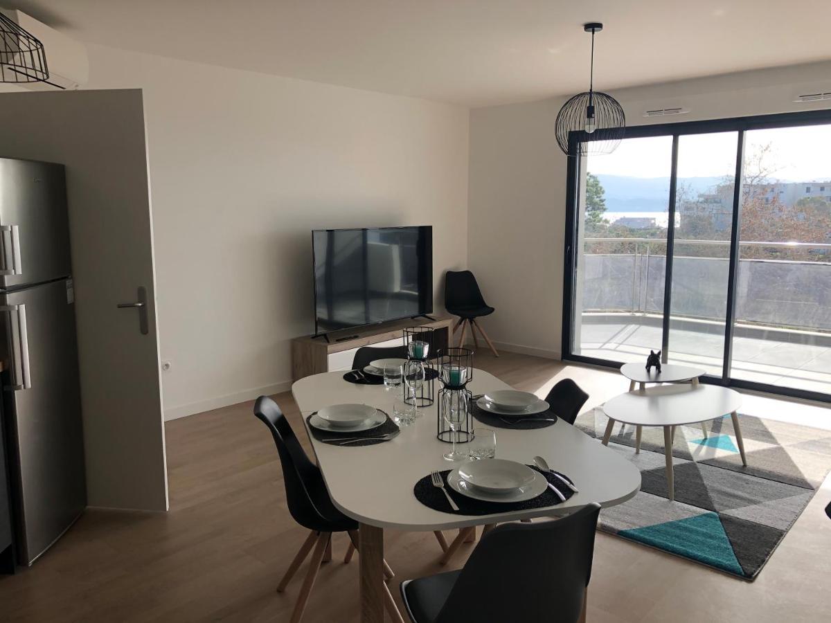 Bel Appartement F3 Vue Sur Le Golfe D'Ajaccio Ajaccio  Zewnętrze zdjęcie